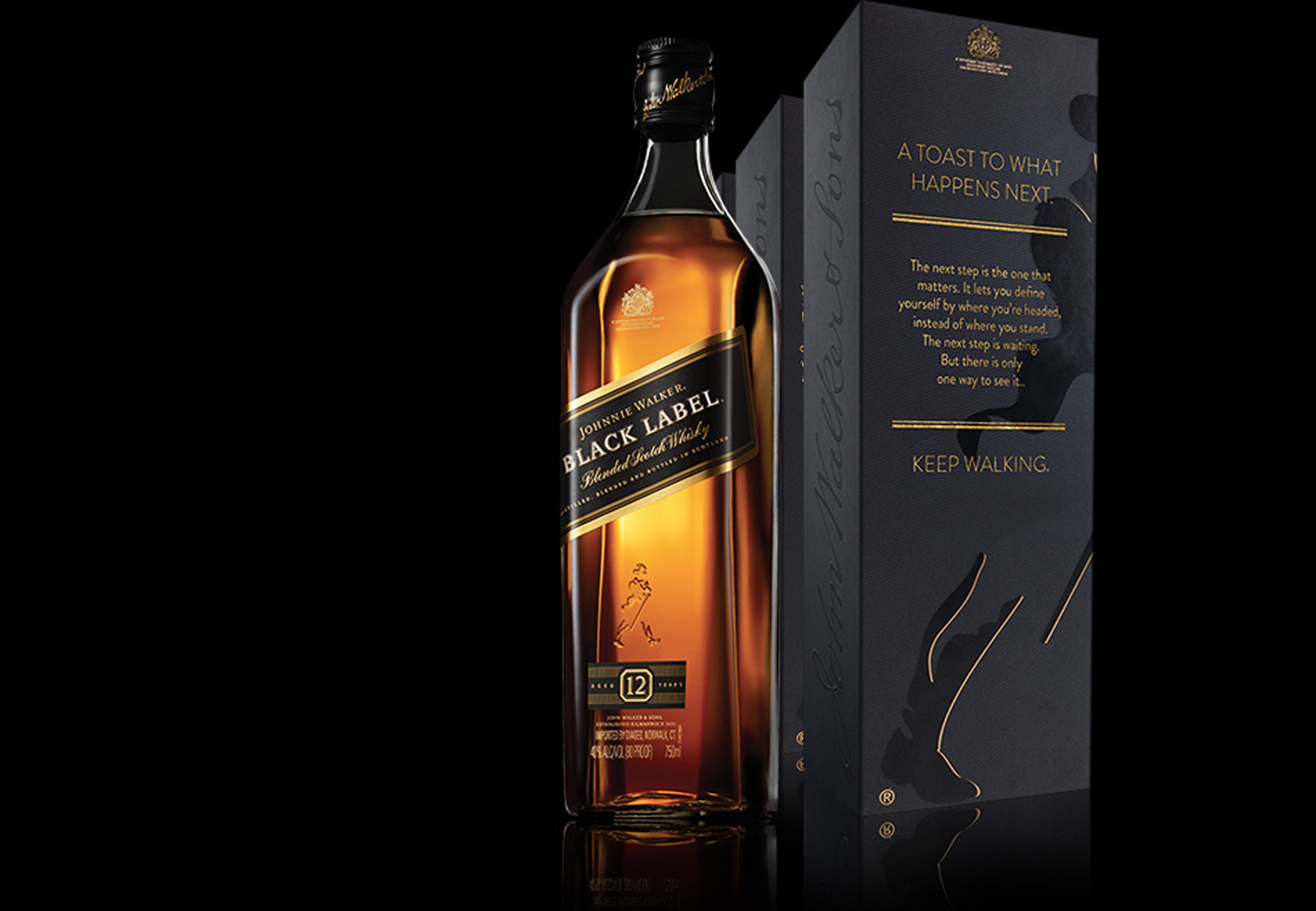 All Black Everything and a Piano on Fire: Johnnie Walker